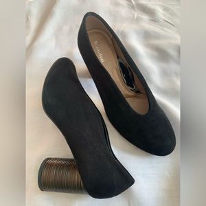 BeautiFeel black suede pumps, mint condition.